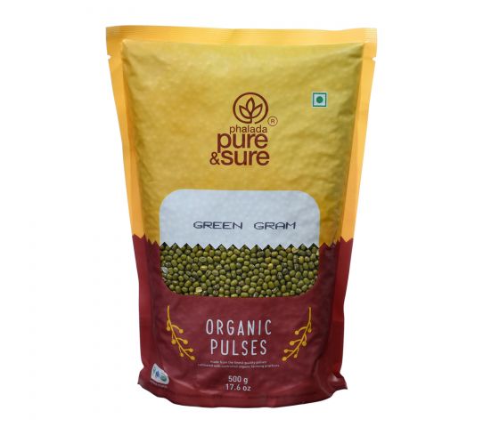 Organic Green Gram Whole500GM