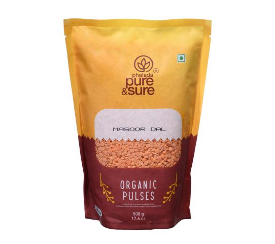 Organic Masoor Dal500GM