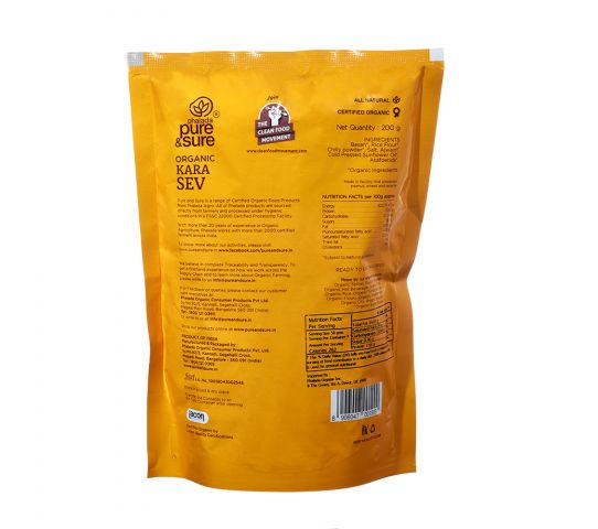 Organic Kara Sev-200Gms