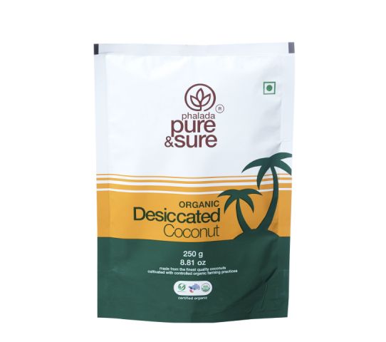 Organic Desiccated Coconut 250gm