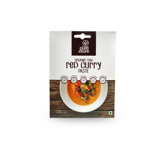 Organic Red Curry Paste 50gm