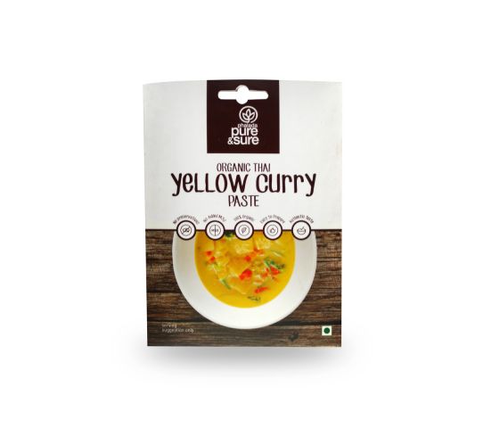 Organic Yellow Curry Paste 50gm