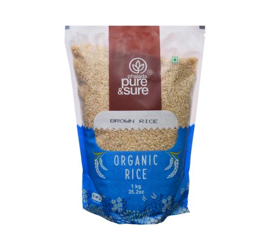 Organic Brown Rice - 1Kg