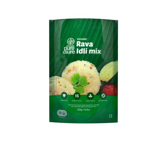 Organic Rava Idli Mix250GM
