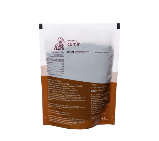 Organic Cumin Whole100GM