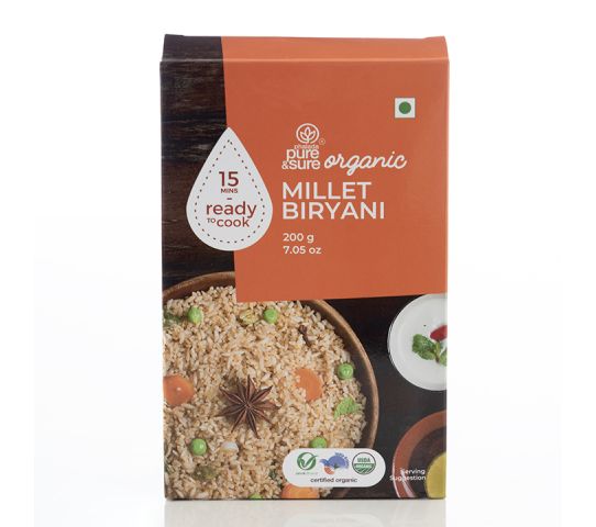 Organic Millet Biryani-200Grs