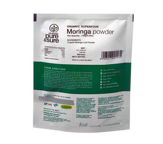 Organic Moringa Powder 100 gm